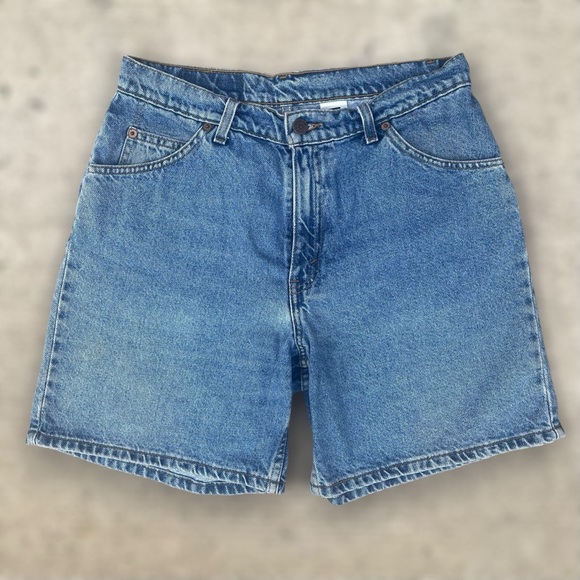 Levi's Pants - Vintage Levi’s 951 Relaxed Fit Orange Tab Denim Shorts Size 10